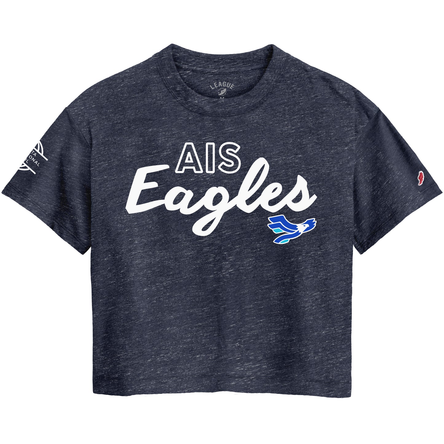 Women's Midi T-Shirt - Script Eagles