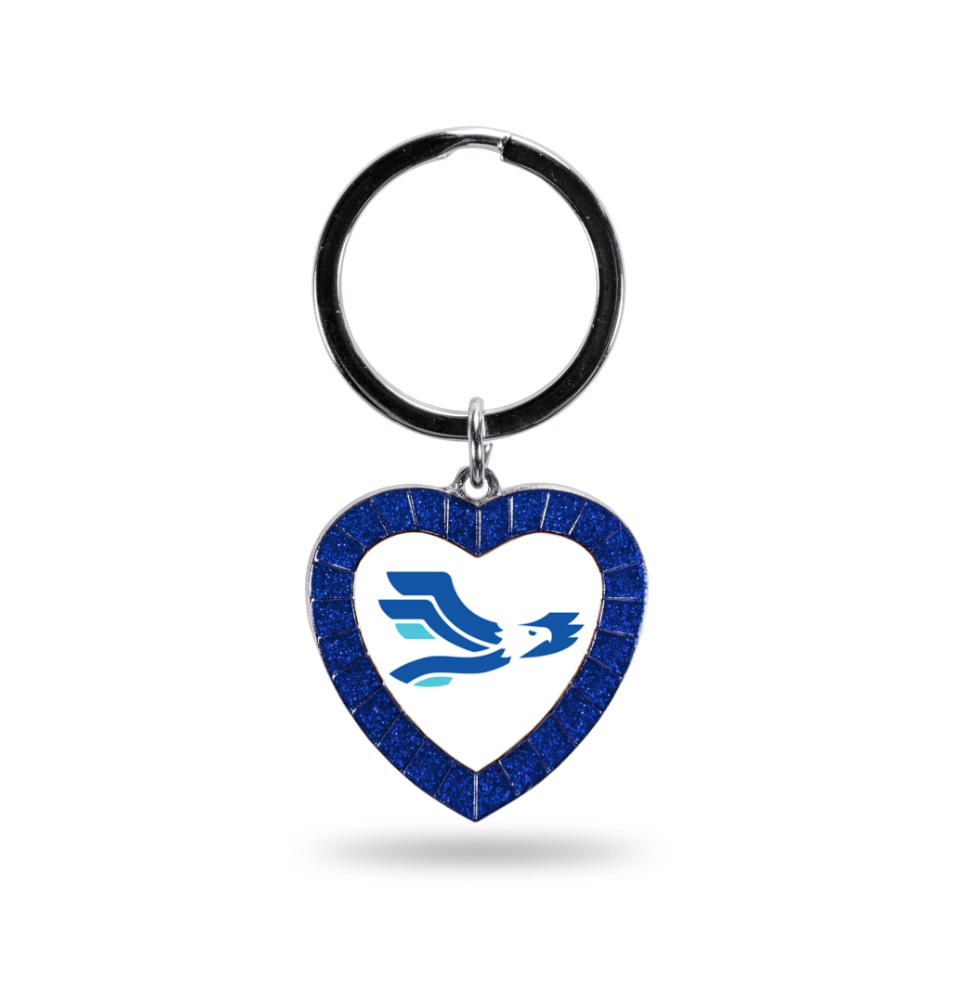 Swoop Heart Keychain